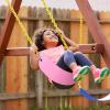 imagePACEARTH 2 Pack Swings Seats Holds 660lbs with 689 inch AntiRust Chains Plastic Coated 236 inch Tree Hanging Straps and Locking Buckles Playground Swing Set Accessories Replacement  GreenPink  2 Packs