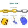 imagePACEARTH 2 Pack Swings Seats Holds 660lbs with 689 inch AntiRust Chains Plastic Coated 236 inch Tree Hanging Straps and Locking Buckles Playground Swing Set Accessories Replacement  GreenBlue2 Packs
