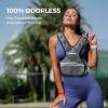 imagePACEARTH Adjustable Weight Vest 410lbs  1120lbs  2032lbs XShape Weighted Vest for Women and Men Home Workout Ironsand Vest with Zipper Pouch and 6 Weight Packs Available in Pink Gray BlackGrey