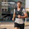 imagePACEARTH Adjustable Weighted Vest for Men ampamp Woman 20lb22lb35lb44lb WeightAdjustable Vest with Addon Iron Blocks for Hardcore Strength Training Weight Exercise CrossFit Running Black35LBS