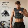 imagePACEARTH Adjustable Weighted Vest for Men ampamp Woman 20lb22lb35lb44lb WeightAdjustable Vest with Addon Iron Blocks for Hardcore Strength Training Weight Exercise CrossFit Running Black35LBS