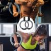 imagePACEARTH Gymnastic Rings 1100lbs Capacity with 1476ft Adjustable Buckle Straps Pull Up Exercise Rings NonSlip Rings for Home Gym Full Body WorkoutGrey