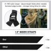 imagePACEARTH Gymnastic Rings 1100lbs Capacity with 1476ft Adjustable Buckle Straps Pull Up Exercise Rings NonSlip Rings for Home Gym Full Body WorkoutGrey