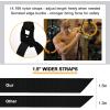 imagePACEARTH Gymnastic Rings 1100lbs Capacity with 1476ft Adjustable Buckle Straps Pull Up Exercise Rings NonSlip Rings for Home Gym Full Body WorkoutYellow
