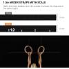 imagePACEARTH Gymnastics Rings Wooden Olympic Rings 15001000lbs with Adjustable Cam Buckle 1476ft9ft Long Straps with Scale NonSlip Gym Rings for Home Gym Full Body Workout