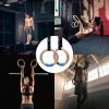 imagePACEARTH Gymnastics Rings Wooden Olympic Rings Support 1500lbs Locked Carabiners 9ft DoubleLayer Numbered Straps NonSlip Gym Rings with Foot Straps Door Anchor for Home Gym Full Body Workout03111 28MM Rings  Straps