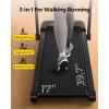 imagePACEARTH Walking Pad Treadmill 3 in 1 Under Desk Foldable Treadmill 76mph 15 9Level Auto Incline PauseStart Remote Control 25HP Powerful Quiet 265Lbs Weight Capacity for Home Office Workout
