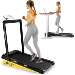 imagePACEARTH Walking Pad Treadmill 3 in 1 Under Desk Foldable Treadmill 76mph 15 9Level Auto Incline PauseStart Remote Control 25HP Powerful Quiet 265Lbs Weight Capacity for Home Office Workout